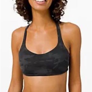 Lululemon Free to Be- Wild Light Support Camo Sports Bra A/B Cup